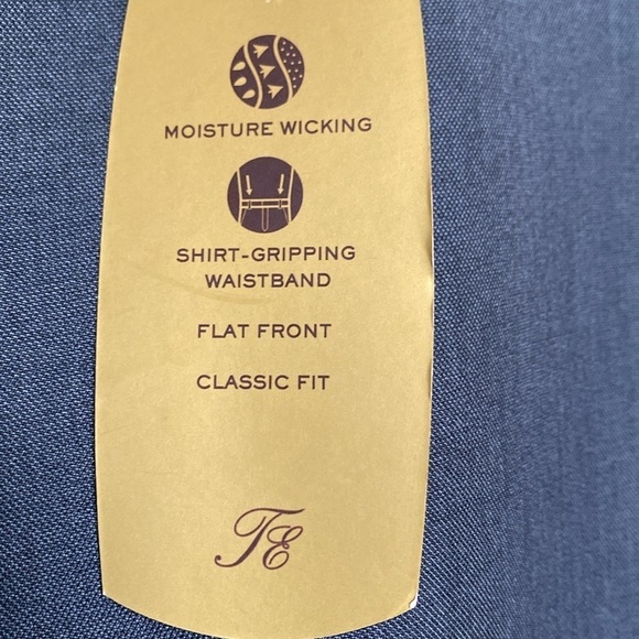 NWT Greg Norman Performance Pant Mens 36/29 Navy Heather 5 Iron Golf Activewear - Picture 5 of 9